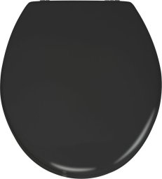 Deska bidetowa Wenko Deska sedesowa PRIMA - MDF, czarna, WENKO