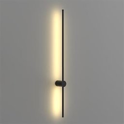 Kinkiet LVT LVT Catrina 1271 kinkiet lampa ścienna 1x14W LED 4000K czarny