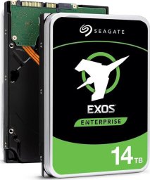 Dysk Seagate Dysk HDD Seagate Exos X18 14TB 7200RPM SAS 12GBPS (ST14000NM005J)