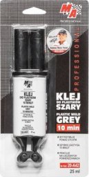Permatex Klej do spawania plastiku 10 minut Szary 25ml