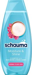 Schauma Moisture & Shine szampon do włosów suchych i normalnych z wodą ryżową 400ml