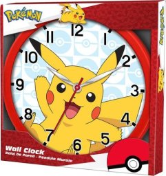 Kids Euroswan Zegar ścienny Wall clock 25cm Pokemon POK3159