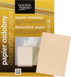 GALERIA PAPIERU Papier ozdobny A4/110g Laid beżowy (50)