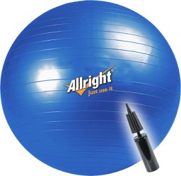 Allright Piłka do ćwiczeń 55cm niebieska (FIPGDK55)