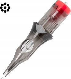 Activeshop Cartridge do tatuażu El Cartel V2 - 0.35 9RL Long Taper 10 szt.