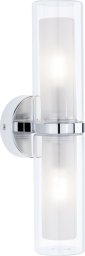 Kinkiet Paulmann Lampa ścienna LUENA E14 max. 2x20W IP44 230V szkło chrom / metal