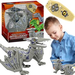 ProNice DUŻY DINOZAUR ROBOT ZDALNIE STEROWANY NA PILOT ŚWIATŁO DŹWIĘK CHODZI RYCZY