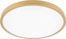 Lampa sufitowa GTV Atol LD-ATOL32W-NW-40 plafon sufitowy 1x32W 2560lm 4000K IP54 złota