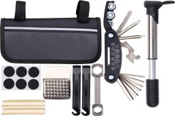 Bicycle Gear Zestaw narzędzi rowerowych 14 elementów w etui Bicycle Gear