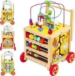 Kruzzel Pchacz drewniany- Kostka edukacyjna (22606)