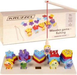 Kruzzel Sorter drewniany- łowienie rybek (22565)