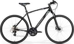 Merida Merida CROSSWAY 15 28" 22/23 Wybierz rozmiar ramy: S/M, Wybierz kolor: GLOSSY BLACK(MATT SILVER)