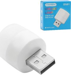 Lampka USB Vega 1 dioda LED biały