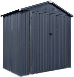vidaXL Westmann Stalowa szopa na narzędzia Minor 64 Antracyt 119x183x196cm