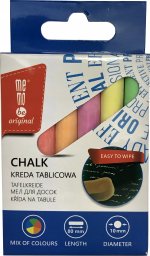 MemoBe Kreda tablicowa kolorowa 12szt MemoBe