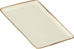 Witek Home Taca prostokątna Concerto Avorio - Kość słoniowa, 36 x 26.5 cm