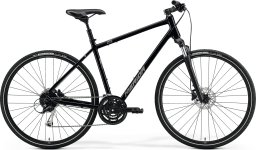 Merida CROSSWAY 100 22/23 Wybierz rozmiar ramy: L, Wybierz kolor: GLOSSY BLACK (MATT SILVER)