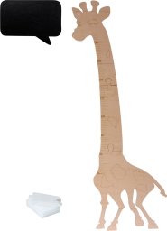 Feeby Miarka wzrostu drewniana żyrafa 125 cm