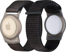 Mobile Origin Nylonowe etui ochronne z czarnym paskiem do Apple Airtag
