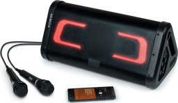 Głośnik BigBen Big Ben Głośnik Bluetooth 2x Mikrofon Party KBOX Karaoke Podświelnie 200W