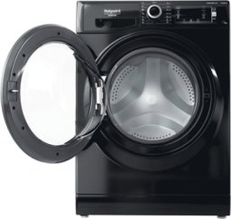 Pralka Hotpoint Washing Machine | NLCD 948 BS A EU | Energy efficiency class A | Front loading | Washing capacity 9 kg | 1351 RPM | Depth 61 cm | Width 60 cm | LCD | Steam function | Black