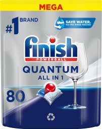 Finish Kapsułki do zmywarki Quantum All in 1 80 szt.