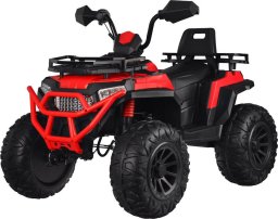 Jokomisiada Duży quad na akumulator dla dziecka 4x4 gaz w manetce amortyzator