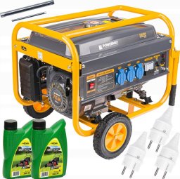 Agregat Powermat Generator 3000W 230V Koła AVR PM-AGR-3000M2K