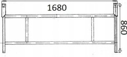 Memorysolution RUSZTOWANIE TYPU WARSZASKIEGO 168 cm