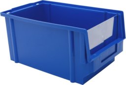 ECOabc Pojemnik plastikowy, warsztatowy, Wym: 298x179x149mm (kolor niebieski)
