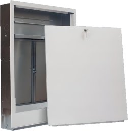 SZPMS-4 SZAFKA PODTYNKOWA Z MASKOWNICĄ I MIEJSCEM NA STEROWANIE 10 OBWODÓW SZER X WYS X GŁ 752X730(ZEW.) 710X730(WEW.) X120 SIGMA-LI // TG.SZPMS-4