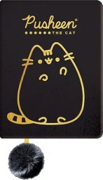 Herlitz NOTES PLUSZ A5/96K LIN PUSHEEN czarny FO WB