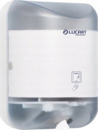 Offlander Lucart L-ONE MINI - Dozownik do papieru toaletowego lub ręcznika papierowego - transparentny