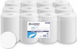 Karen Lucart Strong 14 CF - Ręcznik papierowy w roli mini, 2 warstwy, 55 m, celuloza - 12 rolek