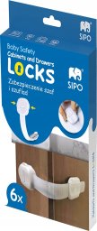 Elsevier - Health Sciences Division Cabinet locks against children Sipo SBS-218, 6 pcs.