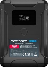 Akumulator Canyon Bateria Mathorn MB-V150 10500mAh PD65W OLED USB-C 150Wh V-mount