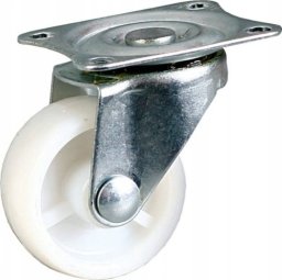 Hensel Koło meblowe skrętne o średnicy 40 mm białe