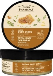 Elfa Pharm GREEN PHARMACY Multi Peeling cukrowy do ciała Miód manuka i Oliwa z oliwek 200 ml