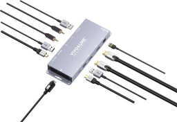 Stacja/replikator VivoLink VLUSBCHUB3 zewnętrzna karta graficzna usb