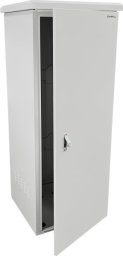 Alantec Zewnętrzna szafka rack wisząca 19" 32U 600x600, 4 belki nośne, 4 przepusty kablowe, kolor szary (SZ-32U-600-600-01-S)