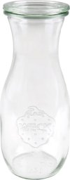 Plast Team Patentflaske Weck 530ml Ø60x184mm uden låg