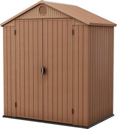 Curver KETER DOMEK NARZĘDZIOWY/OGRODOWY DARWIN 6x4 BRĄZOWY 190 x 121 x 221cm