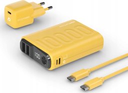 Powerbank Realpower RealPower Powerbank PB-10000 Set       gelb        10.000mAh