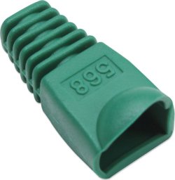 Intellinet Network Solutions Osłonka Wtyku RJ45 6.2mm Zielona 10 sztuk (504409)