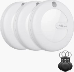 MiLi Lokalizator GPS 3 szt. + czarne etui w formie breloka 3 szt. MiTag