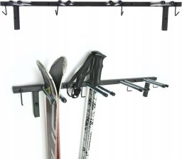 QLS WIESZAK NA NARTY KIJKI NORDIC WALKING METALOWY S3