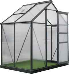 Westmann Westmann Szklarnia aluminiowa Flora 64 Antracyt 132x192x202cm