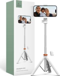 Selfie stick Tech-Protect L03S Bluetooth selfie stick Tripod White