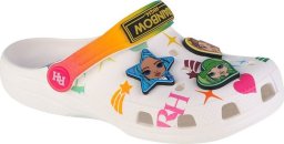 Crocs Klapki Classic Rainbow High Kids Clog 208117-90H białe r. 29/30
