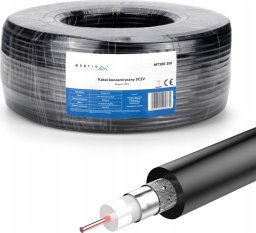 Montis Kabel koncentryczny 3C2V 100m Montis MT106-100 czarny